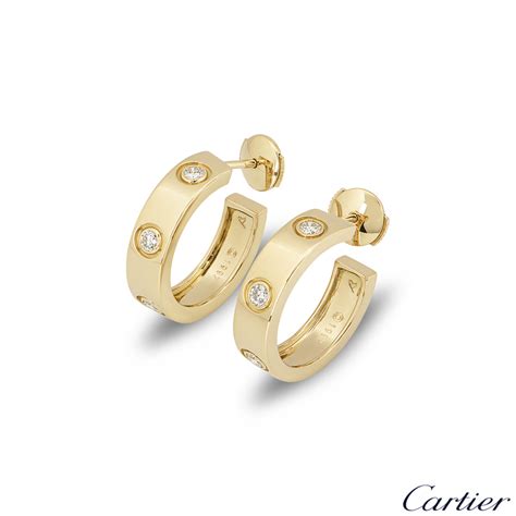 cartier diamond earrings collection.